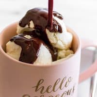 30-Second Easy Chocolate Sauce - Baking Mischief 18 With two ingredients and thirty seconds, you can make this decadent Easy Chocolate Sauce, perfect for serving over ice cream, brownies, and whatever else your heart desires.