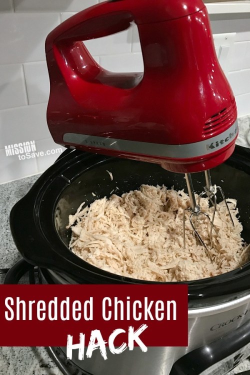 Shredded Chicken Hack