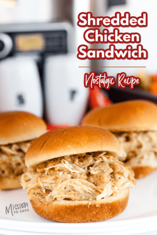 Nostalgic Ohio Shredded Chicken Sandwich Recipe