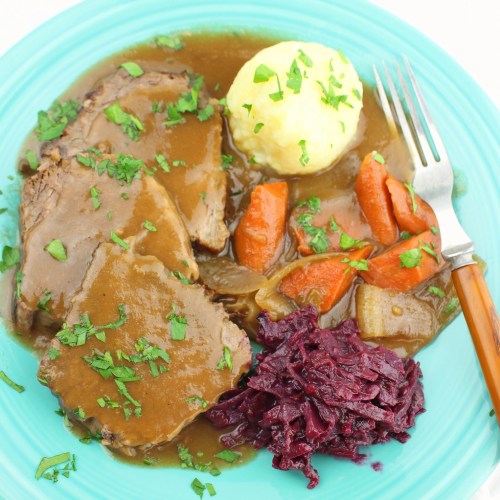 German Potato Salad 16 sauerbraten sq