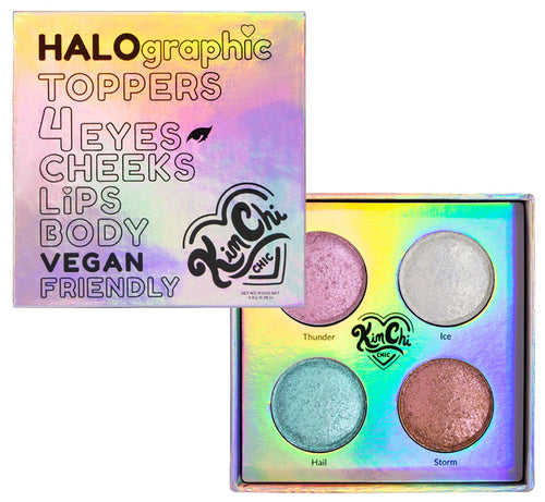 KimChi Chic Beauty | Official Australian Stockist 615 KIMCHI CHIC BEAUTY HALOGRAPHIC TOPPERS Glam Raider