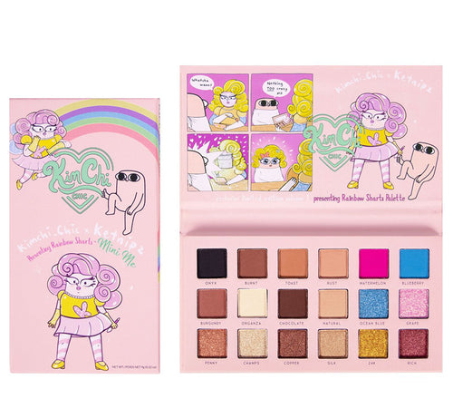 KimChi Chic Beauty | Official Australian Stockist 611 KIMCHI CHIC BEAUTY RAINBOW SHARTS MINI ME PALETTE Glam Raider