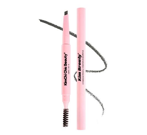 KimChi Chic Beauty | Official Australian Stockist 511 KIMCHI CHIC BEAUTY KIM BROWLY EYEBROW PENCIL - SMOKE Glam Raider