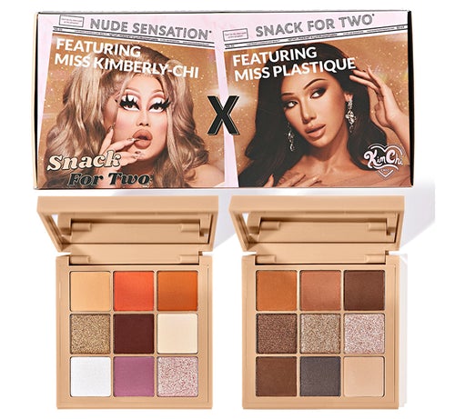 KimChi Chic Beauty | Official Australian Stockist 447 snack for two palette plastique kimchi