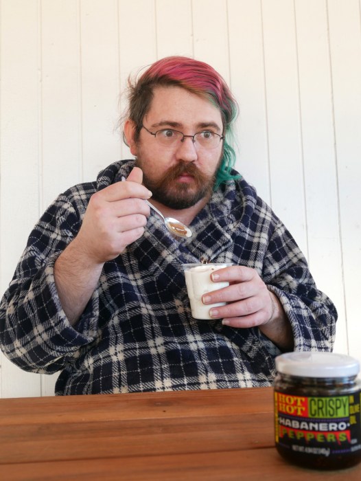 Trader Joe's habanero crunch on ice cream
