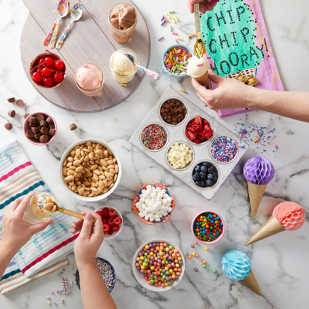 Throw an Ice Cream Sundae Bar Party