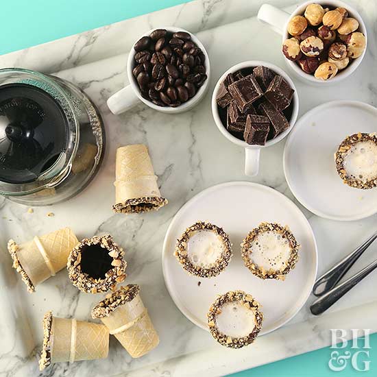 Coffee Cone Affogato