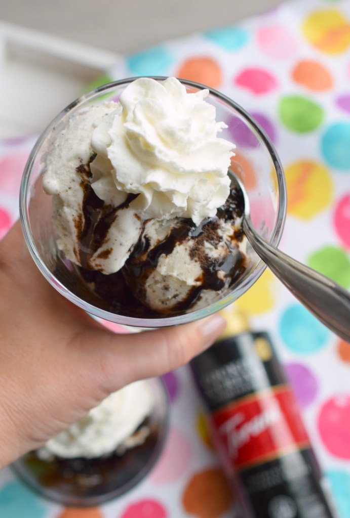 Cookies & Cream Brownie Sundae