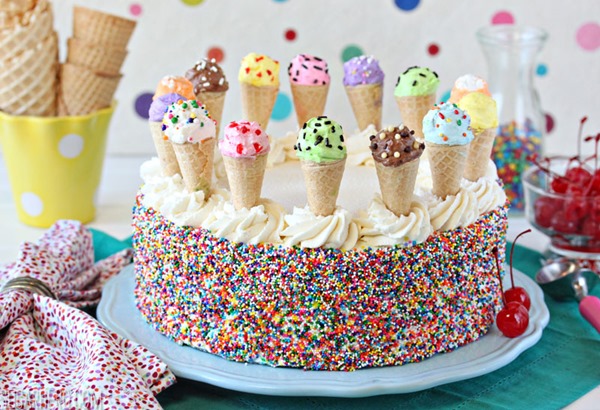 Ice Cream Sundae Cake 10 Ice Cream Sundae Cake | From SugarHero.com