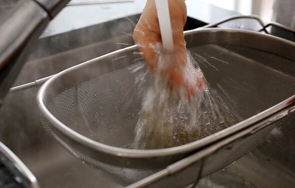 King-size kimchi dumplings (Kimchi-wangmandu) 37 rinse noodles