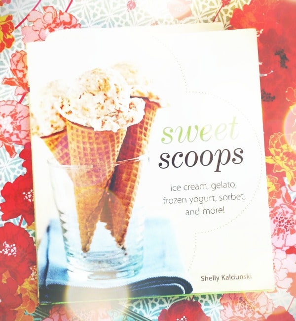 Sweet Scoops Ice Cream Cookbook by Shelly Kaldunski
