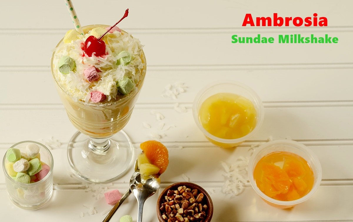 Ambrosia Sundae Milkshake