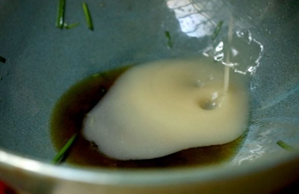 Asian chive kimchi (Buchu-kimchi: 부추김치) 13 chive kimchi (buchu kimchi)