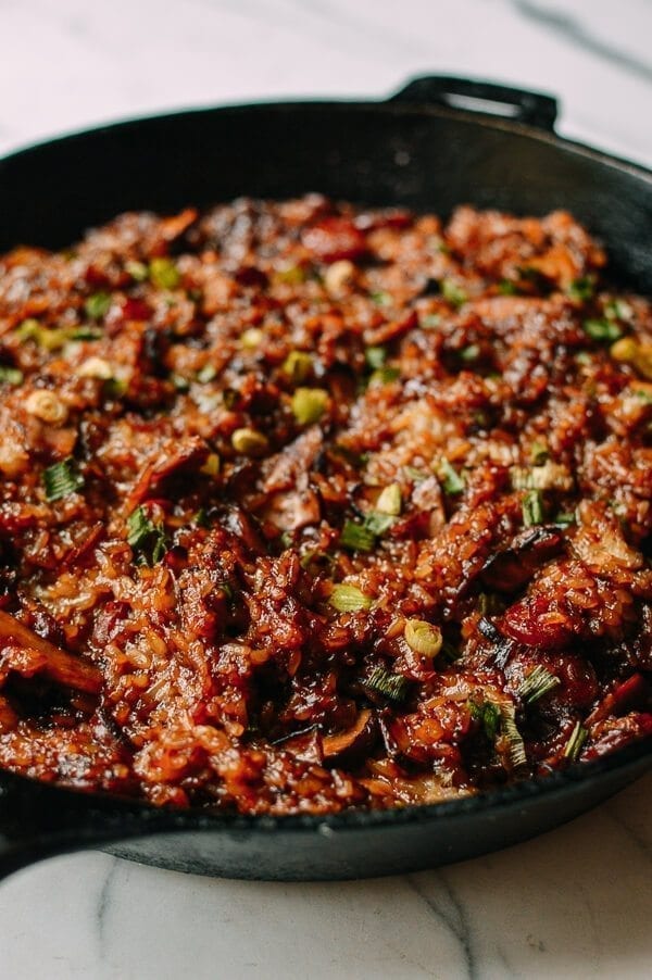 Sticky Rice Stuffing (Gluten-Free Thanksgiving Stuffing!)