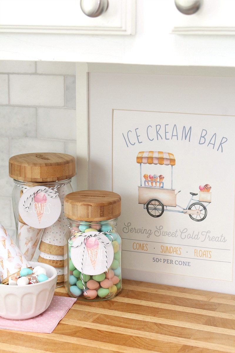 Ice Cream Sundae Bar Printables 36 ice cream sundae bar 3 Clean and Scentsible