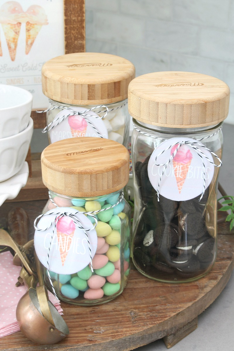 Ice Cream Sundae Bar Printables 44 ice cream sundae bar labels Clean and Scentsible