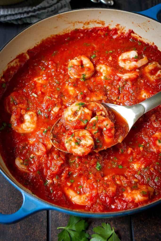 Shrimp in Red Sauce Recipe