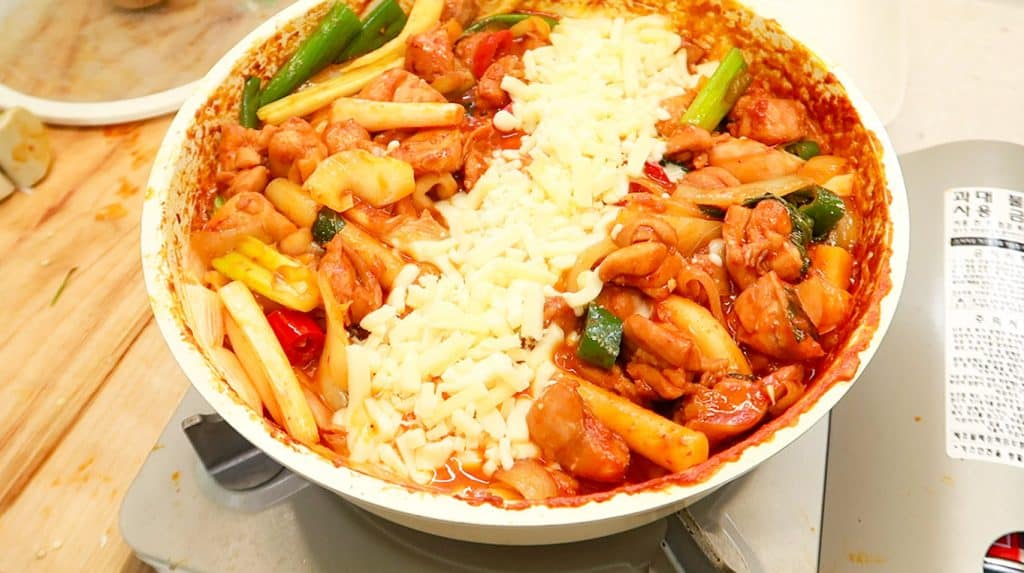 Cheese Dakgalbi