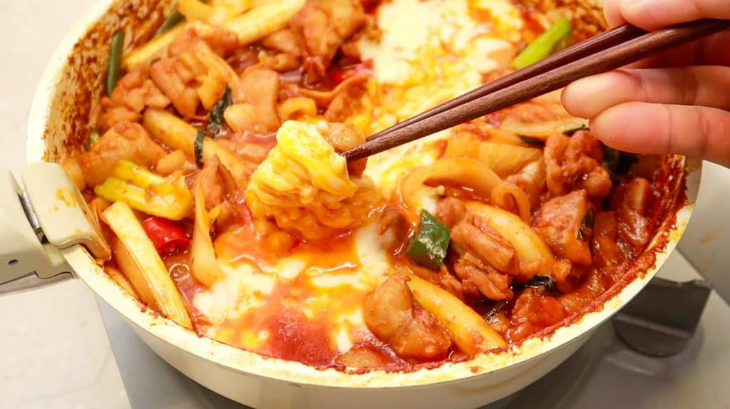 Cheese Dakgalbi