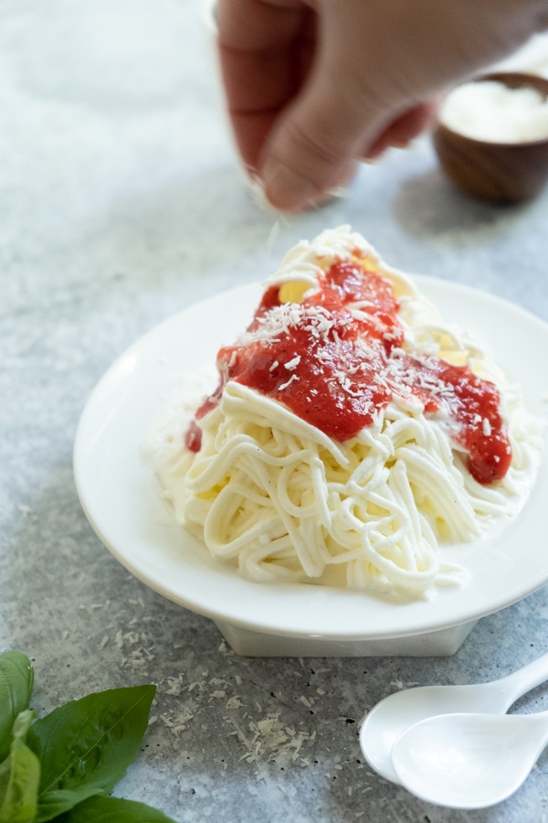 German Spaghetti Ice Cream (Homemade Spaghettieis Recipe) 58 Spaghettieis 14