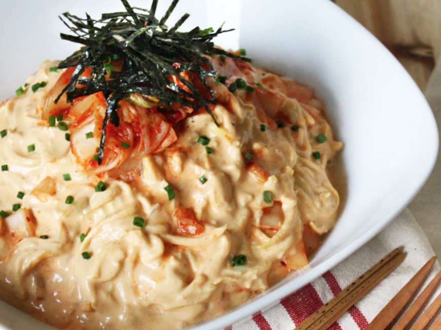kimchi pasta