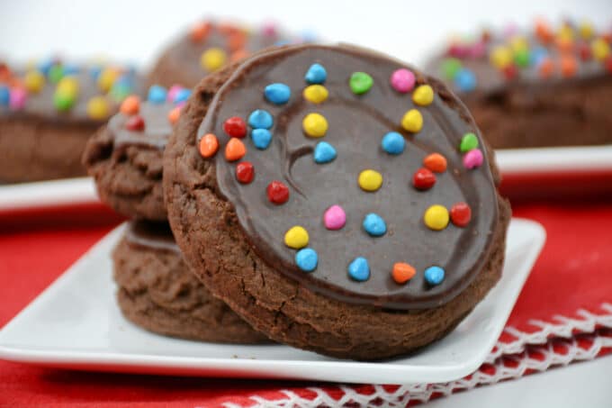 Cosmic Brownie Cookies
