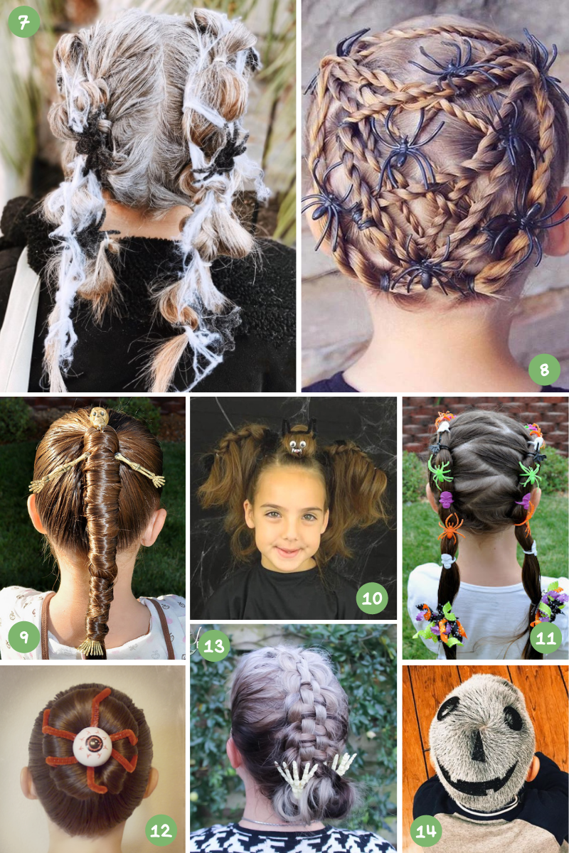 Crazy Hair Day Ideas for Halloween 2