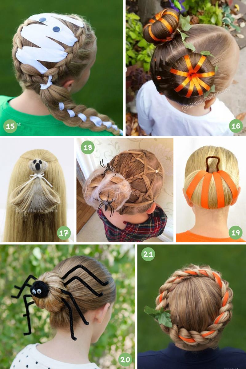 Crazy Hair Day Ideas for Halloween 3