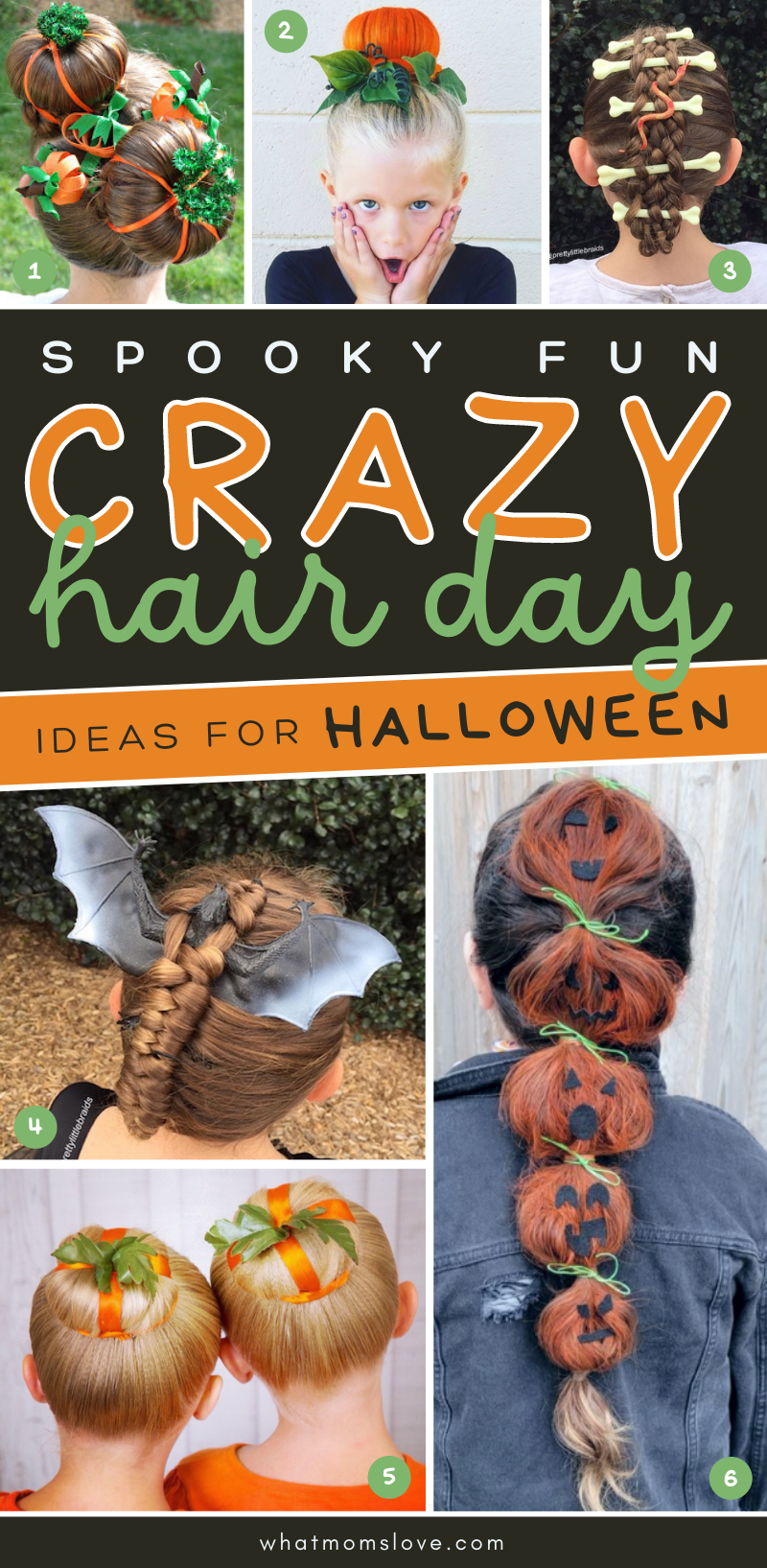 Crazy Hair Day Ideas for Halloween