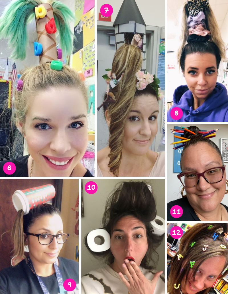 Crazy Hair Day Ideas for Teachers 2