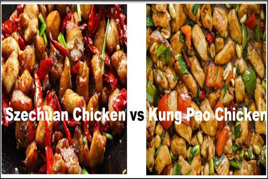 szechuan chicken vs kung pao