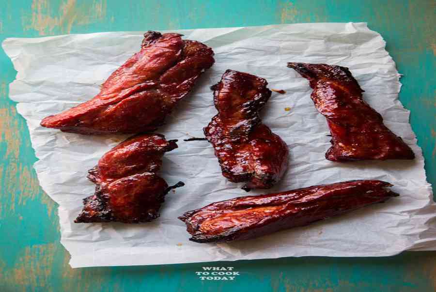 Easy Chinese Char Siu Bbq Pork Oven Or Pan Roasted Hey Review Food 